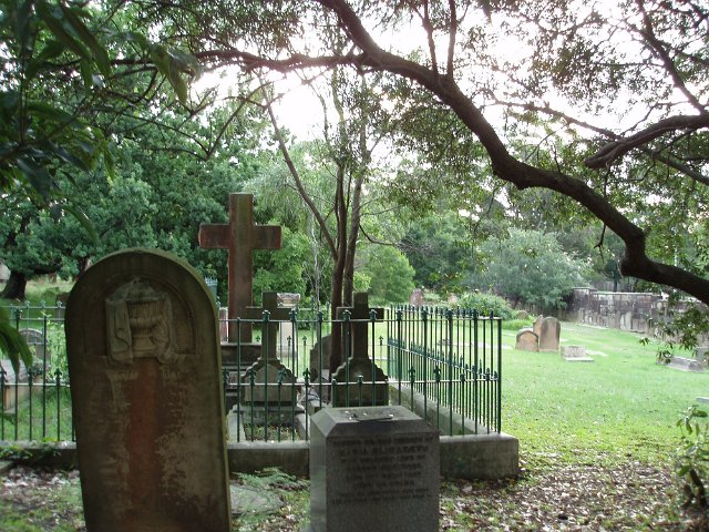 daytime in the cemetery